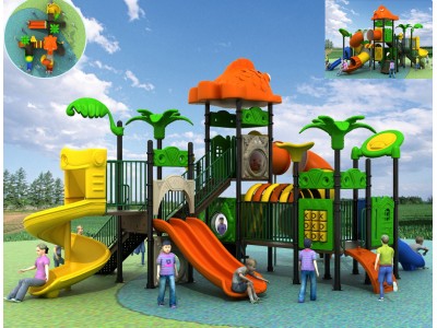 plastic outdoor playset